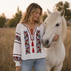 Vit Boho Blus Dam — lifestyle