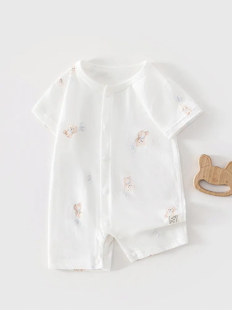 Baby Body Sommar med Tryck Unisex