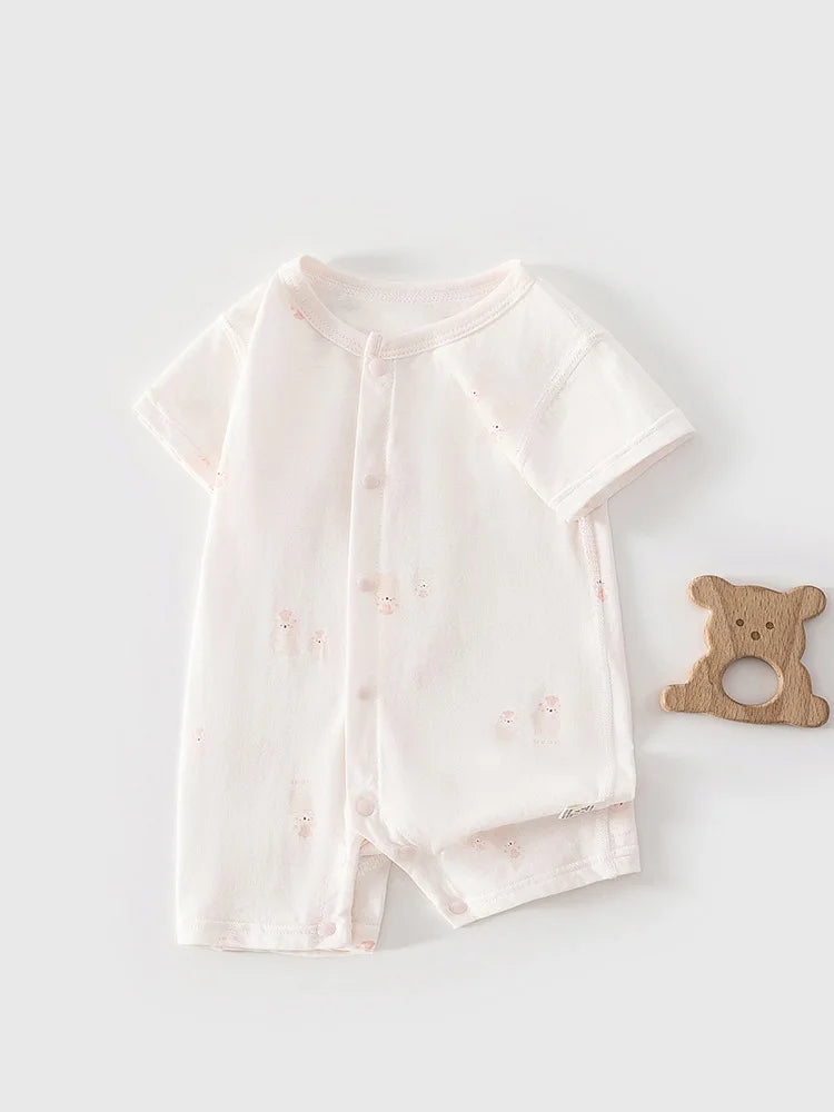 Baby Body Sommar med Tryck Unisex
