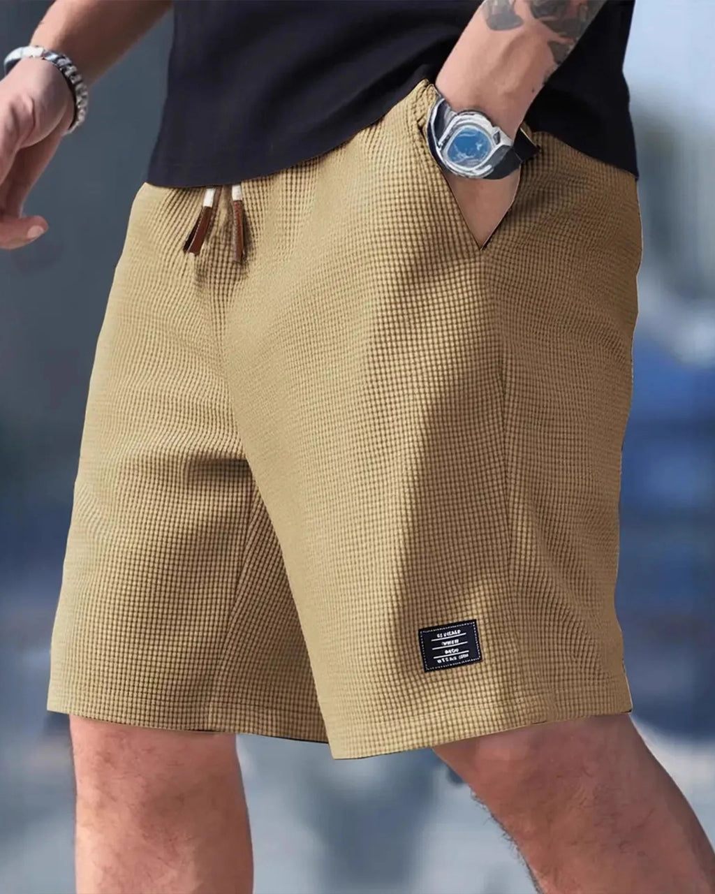 Sval Waffle Shorts Herr