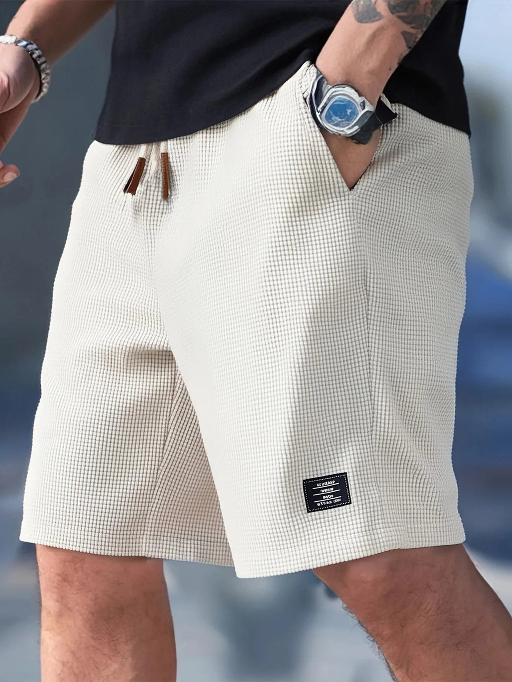 Sval Waffle Shorts Herr