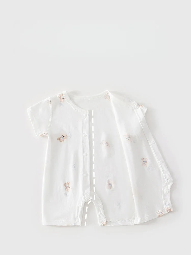 Baby Body Sommar med Tryck Unisex
