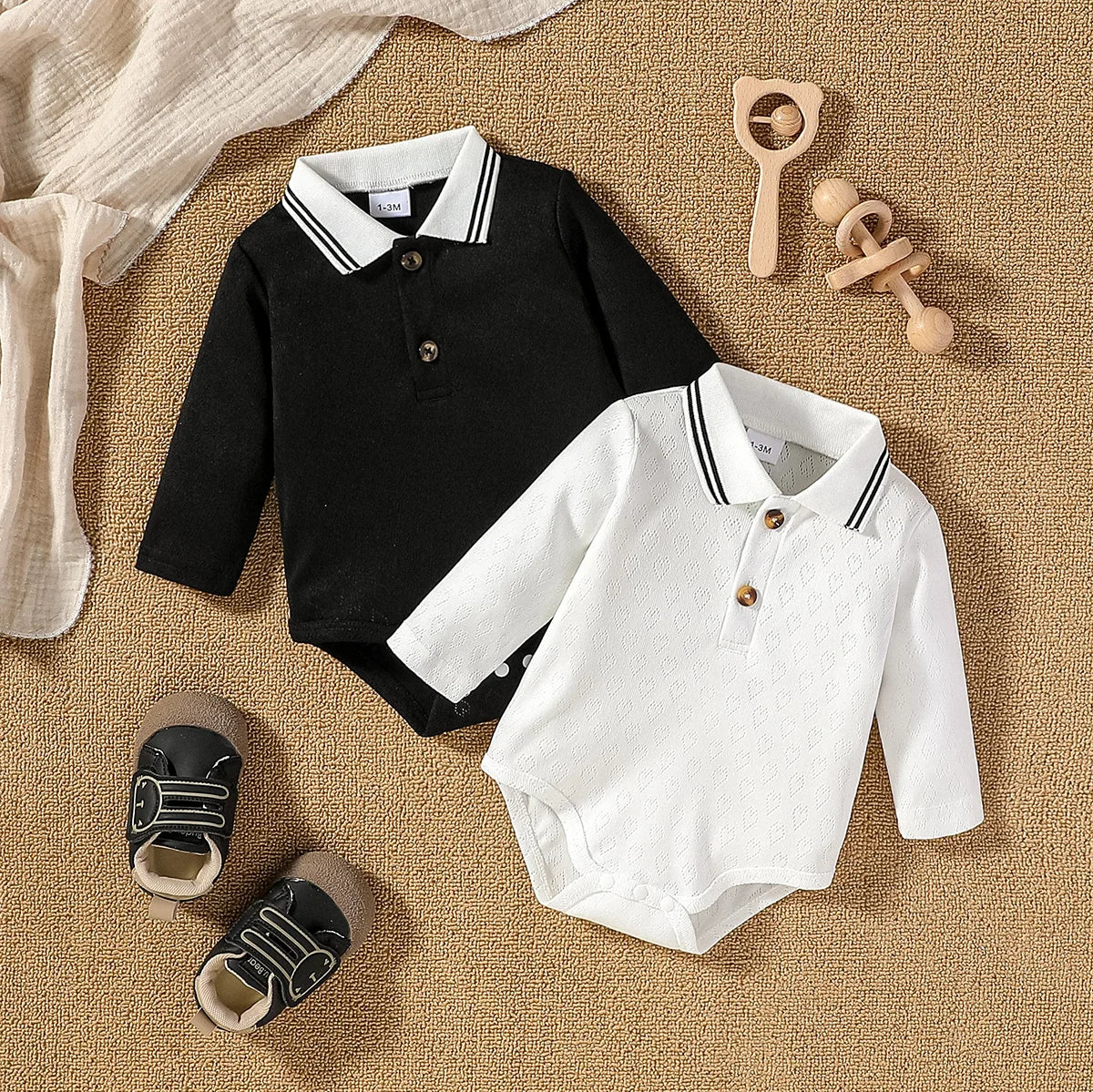 Baby Skjortbody 2-pack