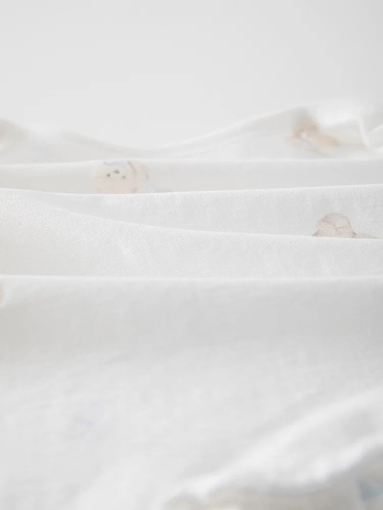 Baby Body Sommar med Tryck Unisex